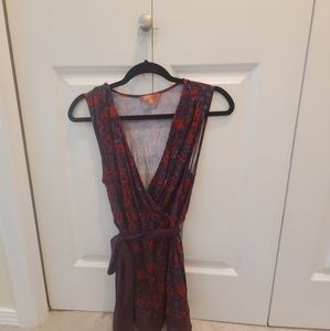 Modcloth Outgoing Guidance Sleeveless Top in Wildflowers - Size Medium